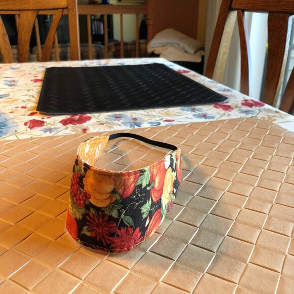 Headbands by Sheila Bee Designs Traditional Thanksgiving Pumpkin Reversible - Picture 1 of 6